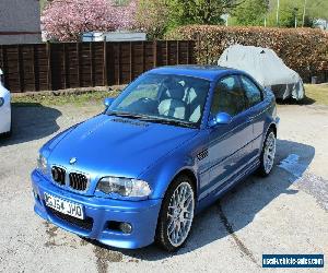 2004 BMW E46 M3 ESTORIL BLUE COUPE - 67K MILEAGE - SMG - FSH