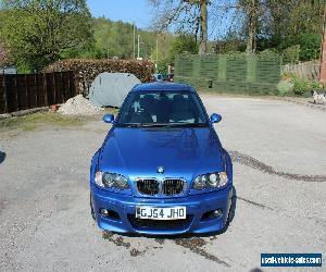 2004 BMW E46 M3 ESTORIL BLUE COUPE - 67K MILEAGE - SMG - FSH