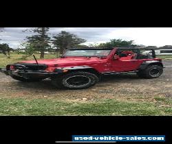 1999 jeep wrangler red convertable for Sale