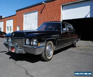 1972 Cadillac Fleetwood limousine