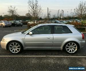 2003 Audi S3 8L 1.8 20V Turbo Quattro 225bhp BAM, Black Leather, Bose, Sunroof, 