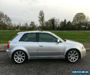 2003 Audi S3 8L 1.8 20V Turbo Quattro 225bhp BAM, Black Leather, Bose, Sunroof, 