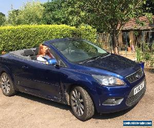 Ford Focus CC 2.0 convertible dual fuel LPG/Petrol Deep Blue 50,000+history