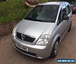 2006 VAUXHALL MERIVA LIFE TWINPORT SILVER spares or repairs  for Sale