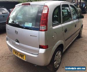 2006 VAUXHALL MERIVA LIFE TWINPORT SILVER spares or repairs 