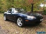 Mazda MX5 1999 NB Manual Twilight Blue Pearl Matching Hardtop for Sale