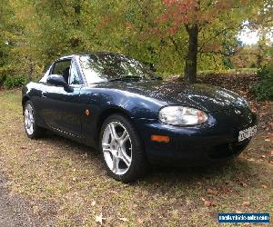 Mazda MX5 1999 NB Manual Twilight Blue Pearl Matching Hardtop for Sale