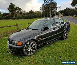 BMW 320i E46 Black sapphire paint. Full leather and woodgrain interior for Sale