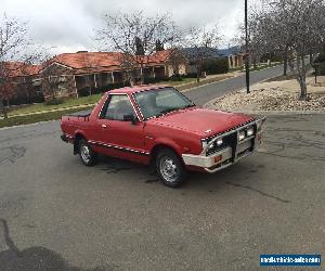 SUBARU BRUMBY UTE 4X4 1990 MODEL