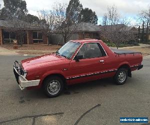 SUBARU BRUMBY UTE 4X4 1990 MODEL