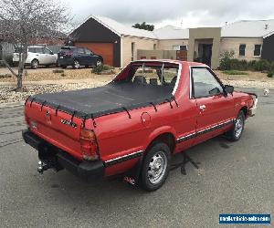 SUBARU BRUMBY UTE 4X4 1990 MODEL