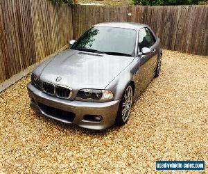 E46 BMW M3 Convertible with hard top