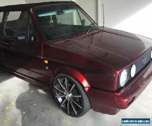 vw golf mk1 cabriolet 1993 