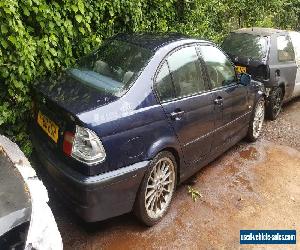 BMW E46 323i SE AUTO 2.5LITRE PETROL 4DR SALOON 1999 2000 BLUE BREAKING 4 PARTS