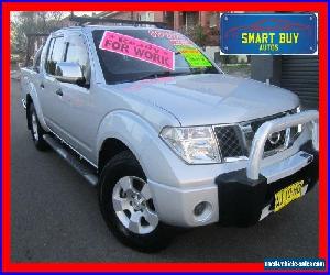 2007 Nissan Navara D40 ST-X Silver Automatic 5sp A Dual Cab Pick-up