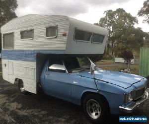 Holden Factory Camper May suit GTS Monaro buyer