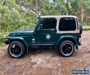 Jeep Renegade wrangler with over $6000 worth of extras.