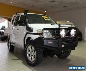 2010 Toyota Hilux KUN26R MY10 SR Glacier White Automatic A Traytop