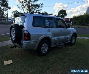 2003 Mitsubishi Pajero NP Exceed Silver Automatic A Wagon