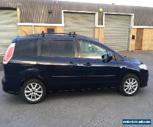 Mazda5 TS2 diesel 7 seater MPV 2008 tow-bar stunning blue roof-bars sliding door