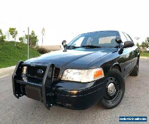 2011 Ford Crown Victoria Police Interceptor