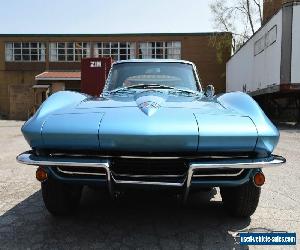 1965 Chevrolet Corvette Nassau blue Covette knock off wheels, side pipes