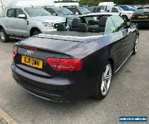 11 AUDI A5 CABRIOLET 2.0 TDI 170 S-LINE S/S - CONVERTIBLE, LEATHER, 6AUDI STMPS