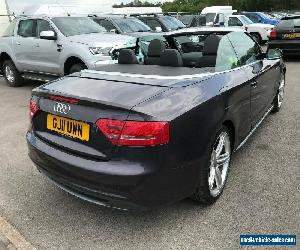 11 AUDI A5 CABRIOLET 2.0 TDI 170 S-LINE S/S - CONVERTIBLE, LEATHER, 6AUDI STMPS