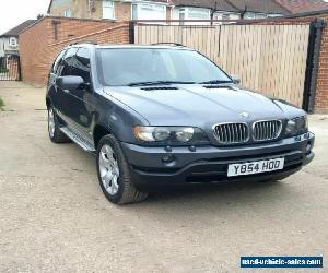 bmw x5 4.4 v8 sport low milage car