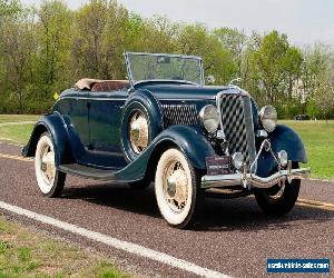 1934 Ford Model 40 Model 40 Deluxe Roadster