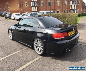 BMW 335I M SPORT CONVERTIBLE 2007 BLACK CUSTOM LEATHERS & KIT-  73K FSH - MOT  