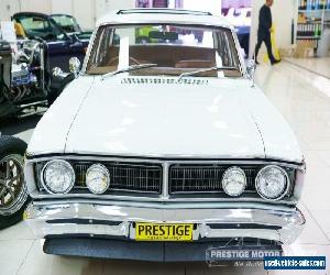 1971 Ford Fairmont XY White Automatic 3sp A Sedan