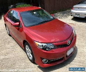 2012 Toyota Camry SE 4dr Sedan