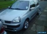 2004 RENAULT CLIO DYNAMIQUE 16V SILVER LOW MILEAGE 68.000 for Sale