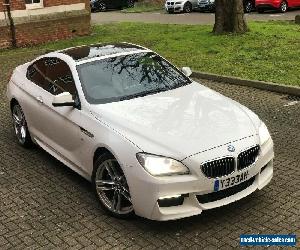 BMW 6 Series 640D M SPORT White 2 Door Coupe Diesel Twin Turbo No Reserve