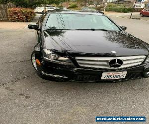 2013 Mercedes-Benz C-Class Black