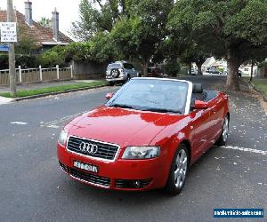 up for sale is a 2005 audi a4 3.0 convertable v6 low ks wont last 