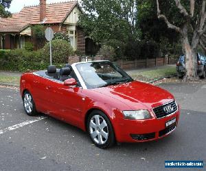 up for sale is a 2005 audi a4 3.0 convertable v6 low ks wont last 