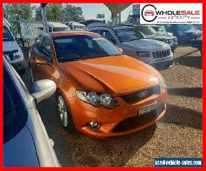 2010 Ford Falcon FG XR6 Orange Automatic A Sedan