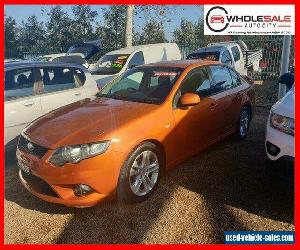 2010 Ford Falcon FG XR6 Orange Automatic A Sedan