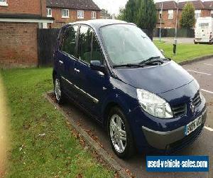 2005 RENAULT SCENIC PRIVILEGE 16V BLUE