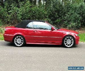 BMW Convertible 320Cd E46 M Sport 2005 Manual in Imola Red 2 (405)