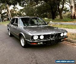 1987 BMW 535i M-Sport e28 Auto -Drives well, LSD, BBS, M-Tech Interior, Sunroof for Sale