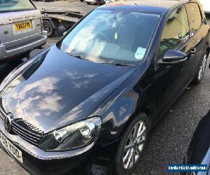 2009 VW GOLF 1.4 TSI GT 3 DOOR BLACK 1 OWNER SPARES OR REPAIR DAMAGED NON-RUNNER