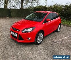 2014 (14) FORD FOCUS ZETEC, 1.0 ECOBOOST RED, 41K MILES, FULL HISTORY,  for Sale