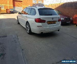 2011 WHITE BMW 535D M SPORT AUTO F11 5 series touring P/X possible on BMW 640D