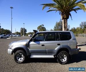 2000 Toyota Landcruiser Prado KZJ95R GXL Silver Manual 5sp M Wagon