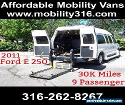2011 Ford E-Series Van Wheelchair Handicap Mobility Handicapped Ramp for Sale