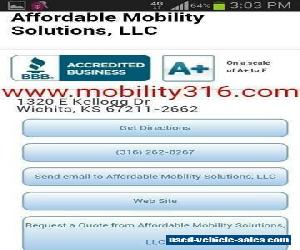 2011 Ford E-Series Van Wheelchair Handicap Mobility Handicapped Ramp