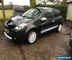 2010 RENAULT CLIO 1.2 Sport 16V BLACK- NO RESERVE  for Sale